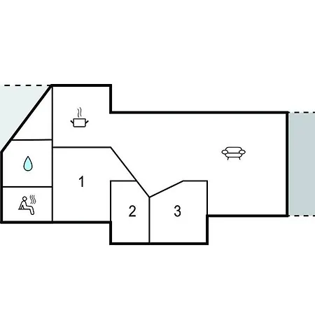 Feriehus Gorgeous In With Sauna